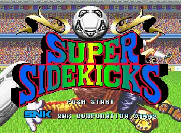 Super Sidekicks / Tokuten Ou screen shot title